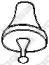 Гумка глушника BOSAL 255-019