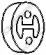 Гумка глушника BOSAL 255-383
