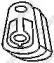 Гумка глушника BOSAL 255-052