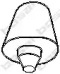 Гумка глушника BOSAL 255-808