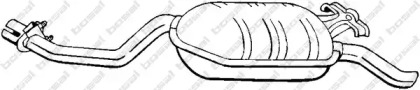 Глушитель BOSAL 278-209