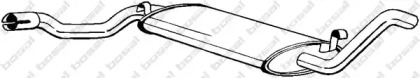 Глушник BOSAL 278-277