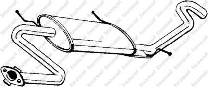 Глушник BOSAL 278-339