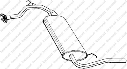 Глушитель BOSAL 278-349