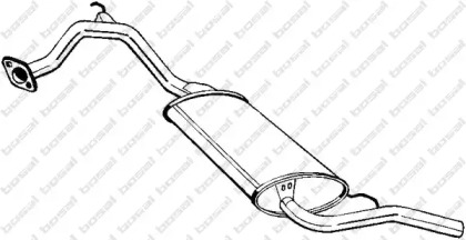 Глушитель BOSAL 278-515
