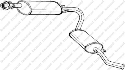 Глушитель BOSAL 283-011