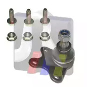 Опора кульова (передня/знизу/R) Seat Cordoba/Ibiza 02-/Skoda Fabia 99-14/Roomster 06-15/VW Polo 01- RTS 93-05340-156