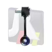 Тяга стабілізатора (переднього) Audi A3/Seat Leon/Toledo/Skoda Octavia/VW Golf IV 96-10 RTS 97-90916