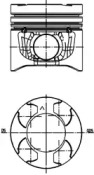 Поршень KOLBENSCHMIDT 40272620