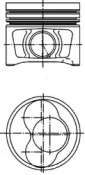Поршень KOLBENSCHMIDT 40408620