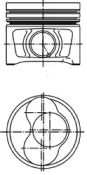 Поршень KOLBENSCHMIDT 40409620