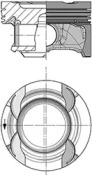 Поршень KOLBENSCHMIDT 40853600