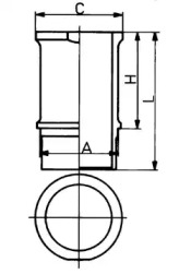 Гільза KOLBENSCHMIDT 89584110