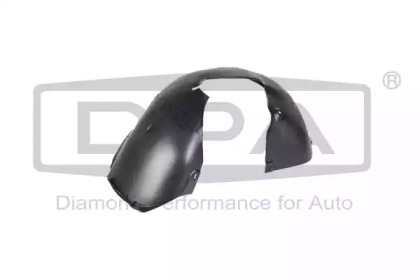 Підкрильник (передній) VW Golf VI 08-13 (R) DPA 88051626102