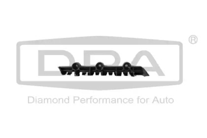 Кронштейн кріплення бампера (заднього/L) Skoda Fabia 06-14 DPA 88070775702