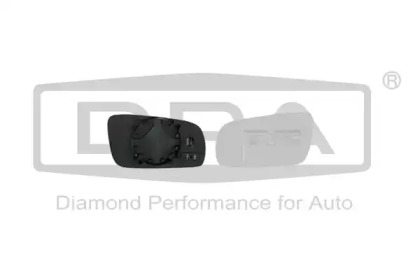 Скло дзеркала (з підігрівом) Skoda Superb 01-08/VW Passat 96-05/Seat Leon 99-06 (L) DPA 88570369002