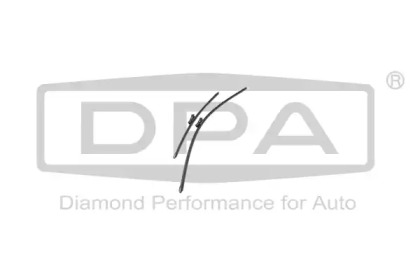 Щітки склоочисника (600/480мм) VW Golf/Jetta 03- DPA 89550623402
