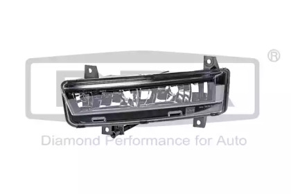 Фара протитуманна Skoda Octavia 1.2-2.0 TSI/TDI 12- (R) (чорна) DPA 99411296402