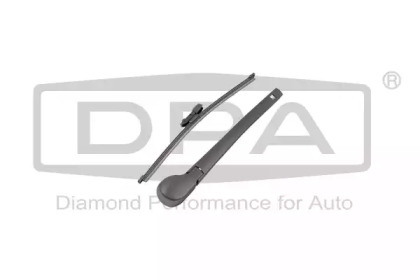 Важіль склоочисника (задній) VW Caddy IV 15-20 (+щітка) DPA 99551779402