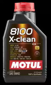 Масло 8100 X-CLEAN 5W40 Motul 102786