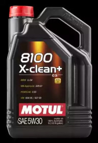 Масло 8100 X-CLEAN+ 5W30 Motul 106377