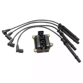 Котушка запалювання Renault Kangoo 1.2 16V 01- (+ проводи запалювання) HITACHI 1548719
