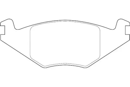 Комплект гальмівних колодок з 4 шт. дисків WAGNER WBP20889A
