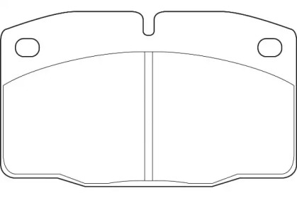 Комплект гальмівних колодок з 4 шт. дисків WAGNER WBP20939A