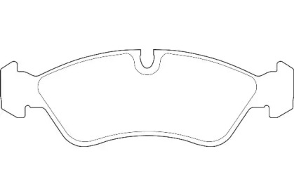 Комплект гальмівних колодок с 4 шт. дисків WAGNER WBP21190A