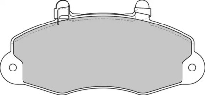 Комплект гальмівних колодок з 4 шт. дисків WAGNER WBP21470B