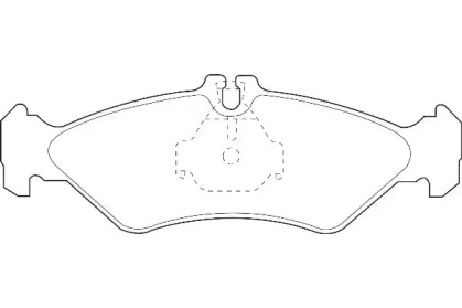 Комплект гальмівних колодок з 4 шт. дисків WAGNER WBP21621A