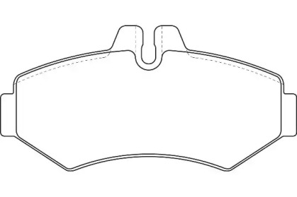 Комплект гальмівних колодок з 4 шт. дисків WAGNER WBP23021A