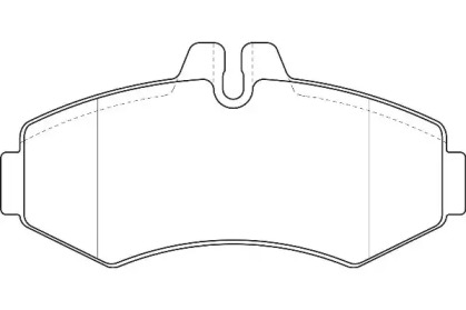 Комплект гальмівних колодок з 4 шт. дисків WAGNER WBP23022A