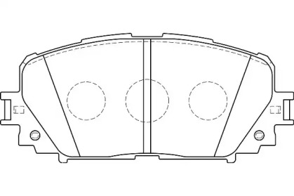 Комплект тормозных колодок WAGNER WBP24708A