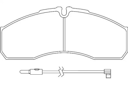 Гальмівні колодки WAGNER WBP29160B