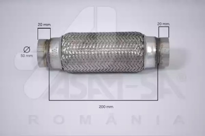 Еластична труба ASAM 60097