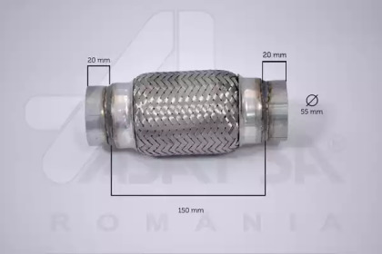 Еластична труба ASAM 60100