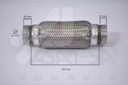 Еластична труба ASAM 60101