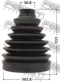 Пильник шруса FEBEST 0117P-067