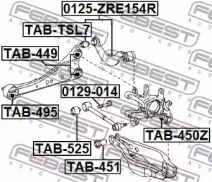 Эксцентрик FEBEST 0129-014