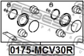 РЕМКОМПЛЕКТ СУПОРТА ТОРМОЗНОГО ЗАДНЬОГО FEBEST 0175-MCV30R