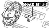 Тормозной цилиндр FEBEST 0278-B10RS