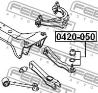ОПОРА КУЛЬОВА ЗАДНЬОГО ВАЖЕЛЯ FEBEST 0420-050