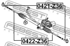 Кермова тяга FEBEST 0422-Z36