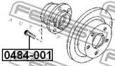 ШПИЛЬКА КОЛІСНА FEBEST 0484-001