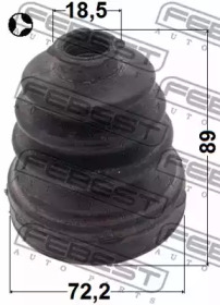 Пильник шруса FEBEST 0515-BKT