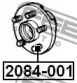 Болт колеса FEBEST 2084-001