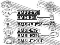 ПРОСТАВКА ПРУЖИНИ ВЕРХНЯ FEBEST BMSI-E39