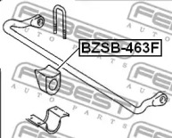 Втулка стабилизатора FEBEST BZSB-463F