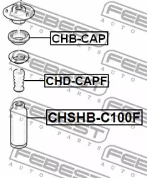Підшипник опори амортизатора FEBEST CHB-CAP